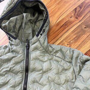 Green Puffer Jacket Size M